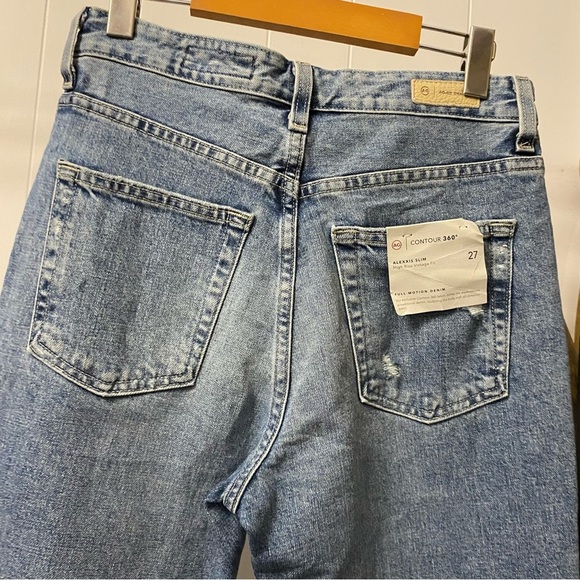 NWT Ag Adriano Goldschmied Alexxis Slim High Rise Vintage Jeans Contour Ag-Ed - Picture 8 of 13